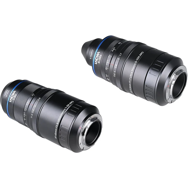 Alt view image 4 of 5 - Venus Laowa Aksen 17.5mm 45mm Ultra Macro APO 2-Lens Kit for MFT
