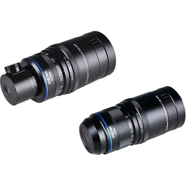Alt view image 3 of 5 - Venus Laowa Aksen 17.5 & 45mm Ultra Macro APO 2-Lens for Nikon Z, Coaxial