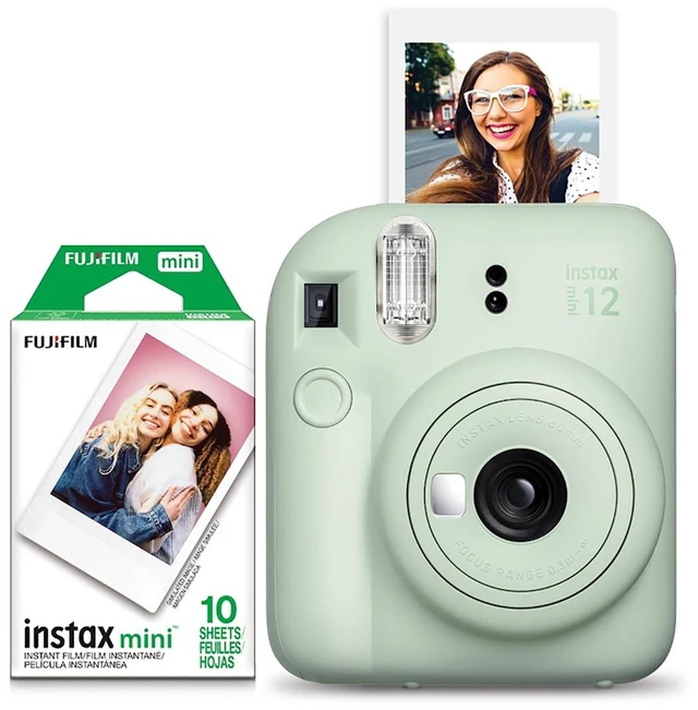 Alt view image 2 of 7 - Fujifilm INS MINI 12 GEN HOL BNDL GREEN 2026 #600025070