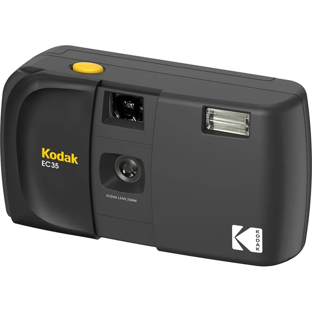 Alt view image 6 of 7 - Kodak EC35 35mm Film Camera - Midnight Black