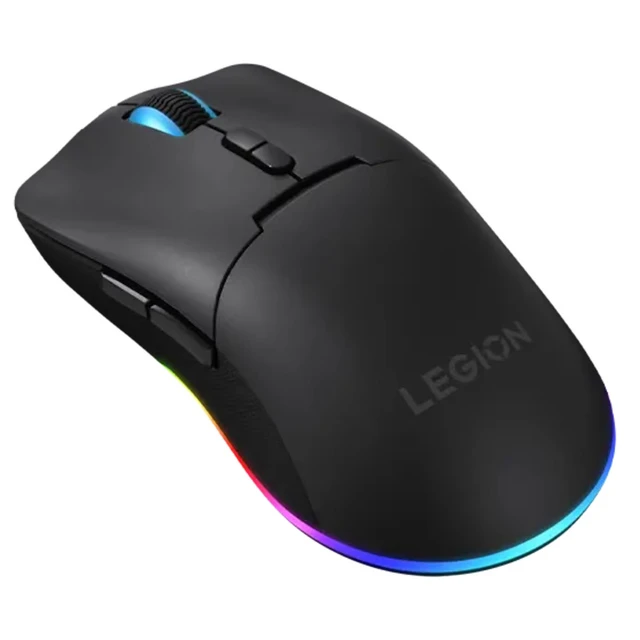 Alt view image 9 of 13 - Lenovo Legion M220 Wireless RGB Gaming Mouse Eclipse Black GY51U28359