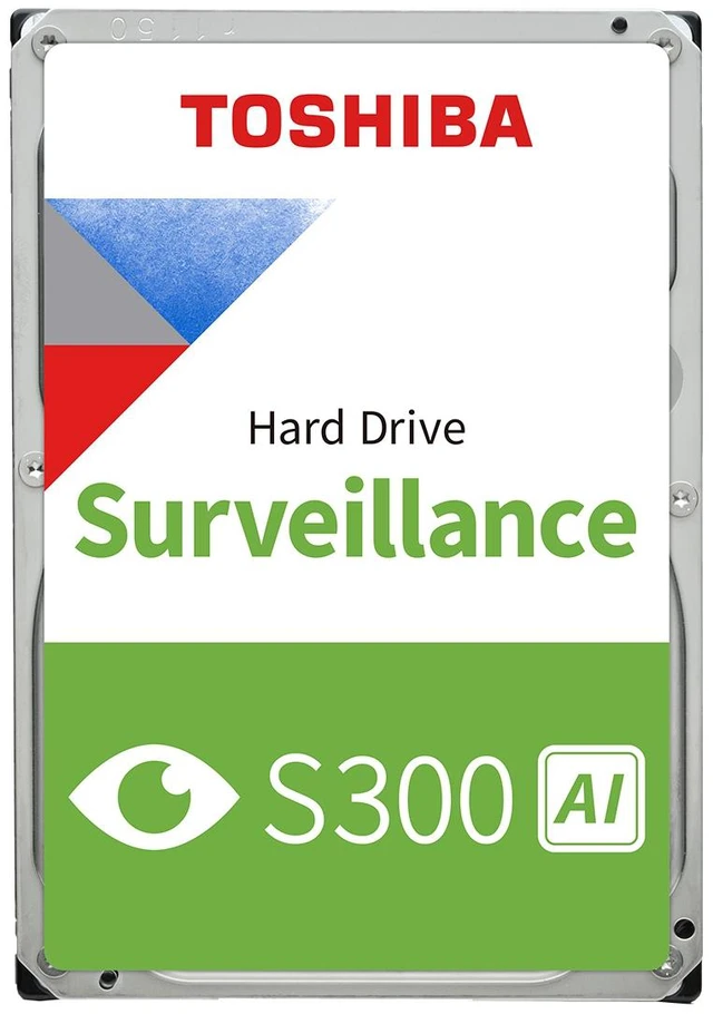 Main image of Toshiba S300 AI Surveillance Internal Hard Drive - NEW 20TB #HDWTB2AXZSTAU