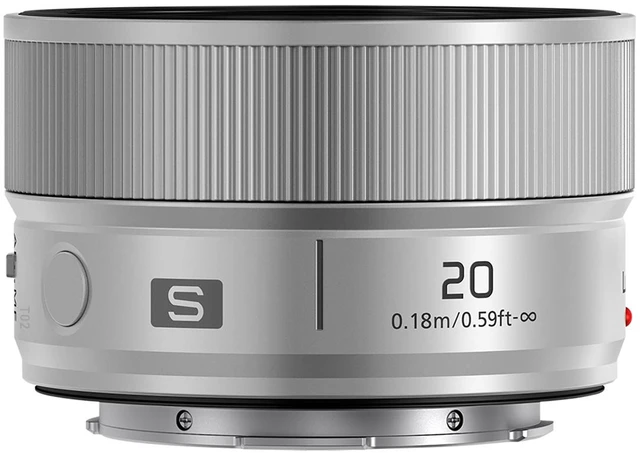 Alt view image 2 of 5 - Panasonic LUMIX S 20mm f/2.5 for L-Mount, Silver #S-S20S