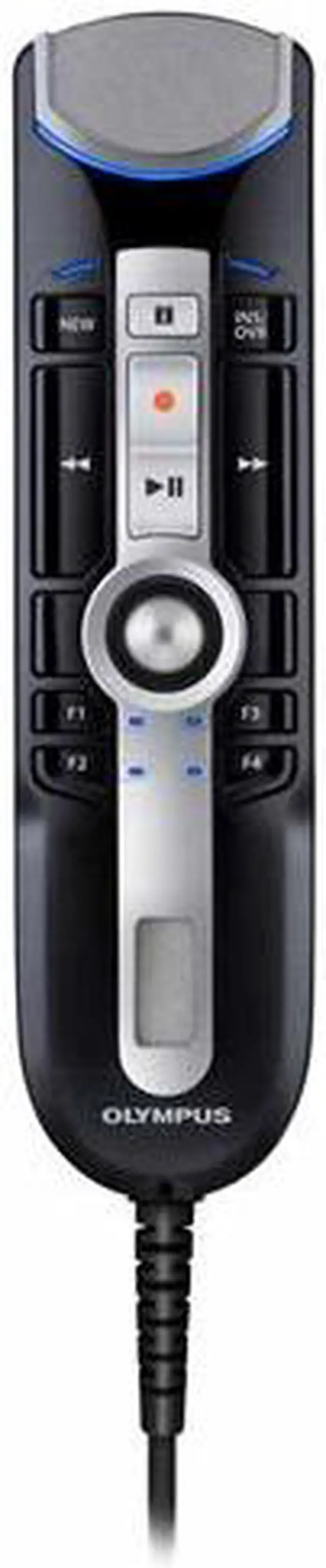 Alt view image 5 of 15 - Olympus RecMic II RM-4010P Push Button Microphone