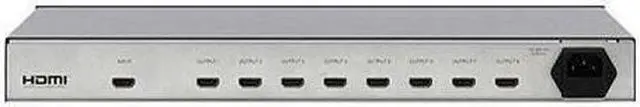 Alt view image 3 of 7 - Kramer Electronics HDMI Splitter VM-8H