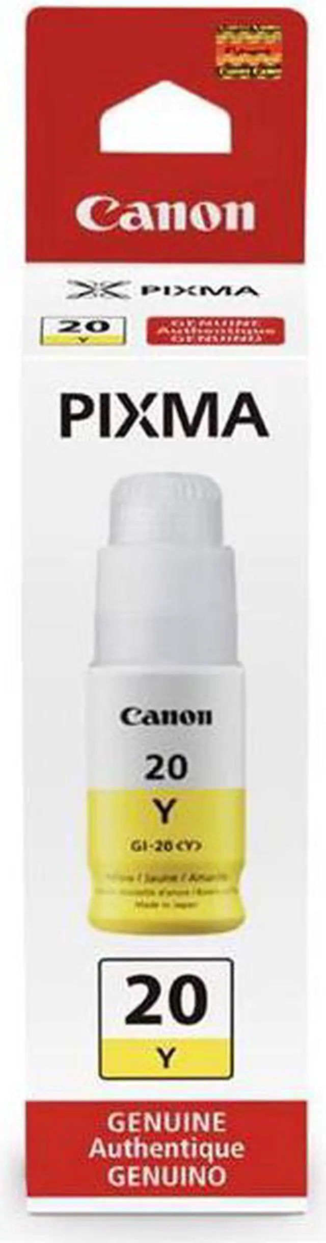 Main image of Canon Canon GI-20 MegaTank Ink - Inkjet - Yellow - 1 Each