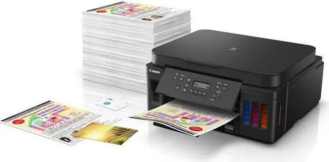 Alt view image 3 of 13 - Canon PIXMA G6020 Wireless High Volume Business Printer AIO Supertank Printer