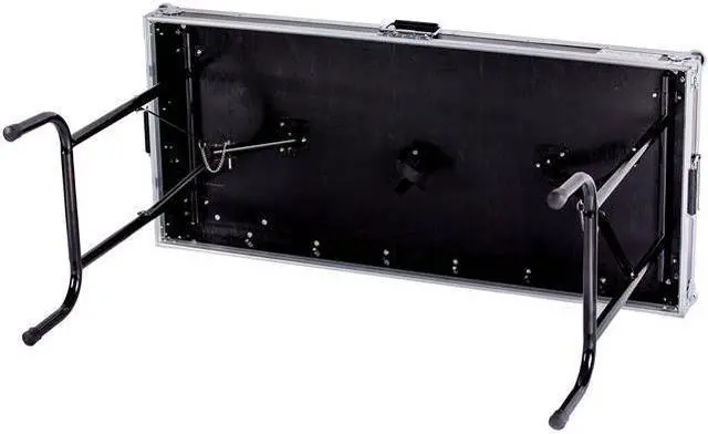 Alt view image 3 of 10 - Deejay LED Fly Drive Case Universal Fold Out DJ Table 48" x 21" x 30"