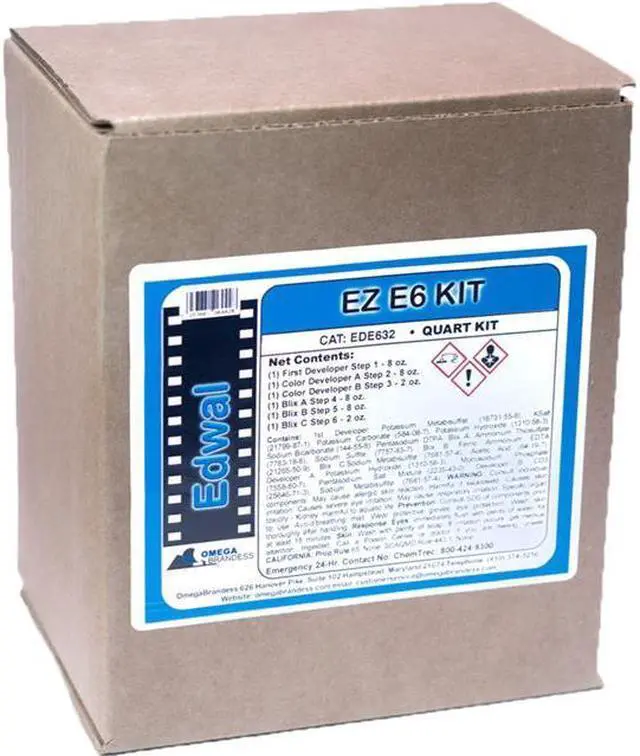 Main image of Edwal EZ E-6 Develping Kit, 1 Quart #EDE632