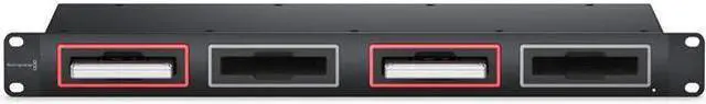 Main image of Blackmagic Design MultiDock 10G Super Fast Rack Mount 4-Slot USB-C Disk Dock