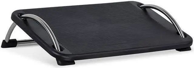 Alt view image 9 of 20 - Mount-It! Tilting Footrest Under Desk | Ergonomic Office Foot Rest Adjustable