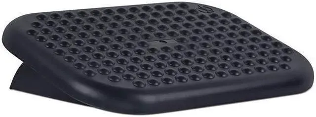 Alt view image 6 of 14 - Mount-It! Ergonomic Foot Rest Under Desk | Adjustable Tilt Footrest with Textured Massage Surface |  Black