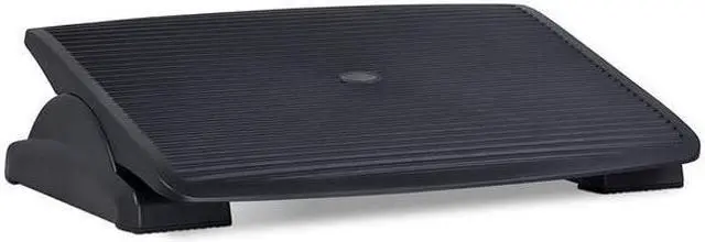 Alt view image 9 of 16 - Mount-It! Adjustable Ergonomic Foot Rest - Black