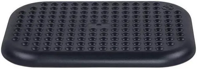Alt view image 7 of 14 - Mount-It! Ergonomic Foot Rest Under Desk | Adjustable Tilt Footrest with Textured Massage Surface |  Black