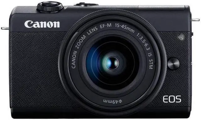 Alt view image 11 of 20 - Canon EOS M200 Mirrorless Camera with 15-45mm Lens -Black