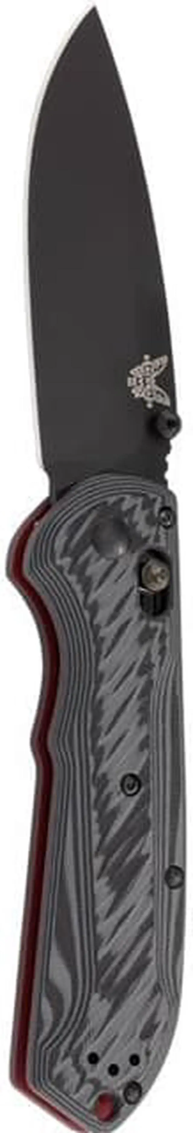 Main image of Benchmade 560BK-1 Freek Folding Knife, 3.6" Black Plain Edge Drop Point Blade