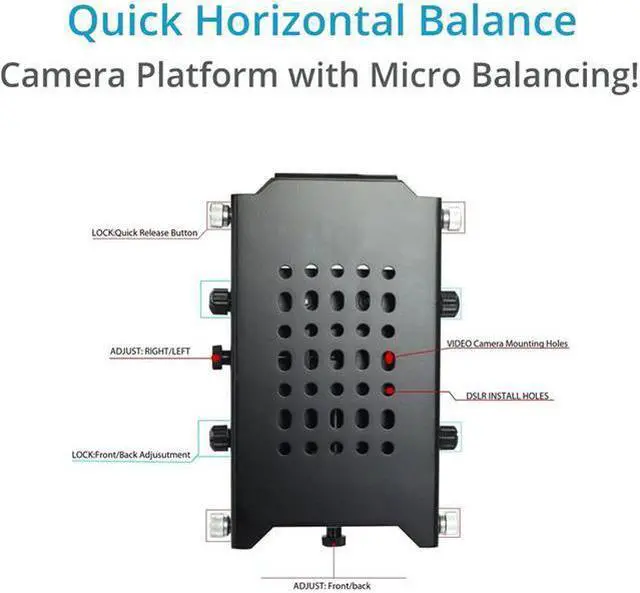 Alt view image 2 of 7 - FLYCAM HD-3000 Handheld Video Camera Stabilizer, 8 Lbs Capacity #FLCM-HD-3-QT