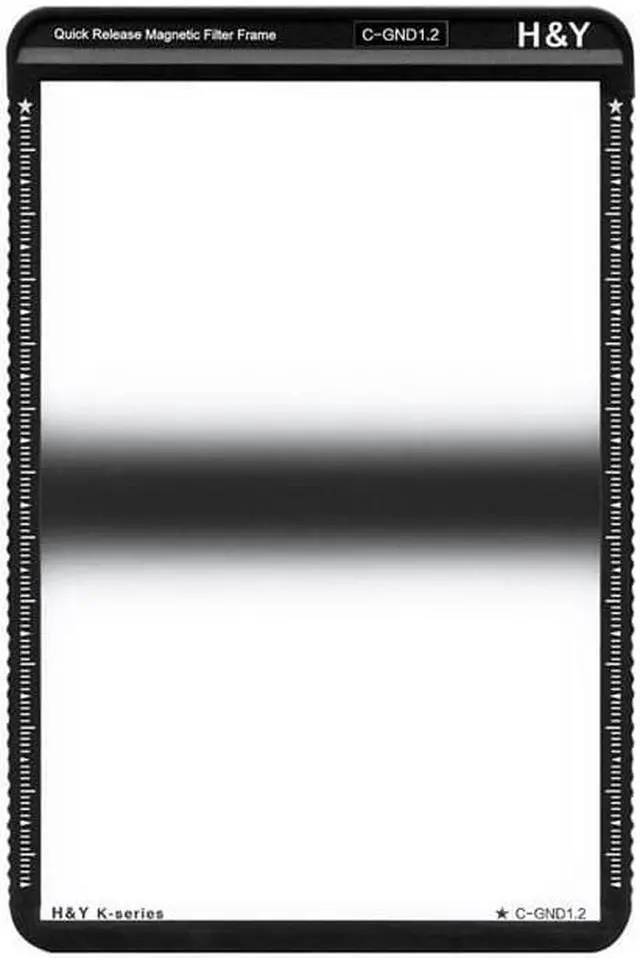 Main image of H&Y 100x150mm HD MRC Center GND 1.2 Filter (4-Stops), Magnetic Filter Frame