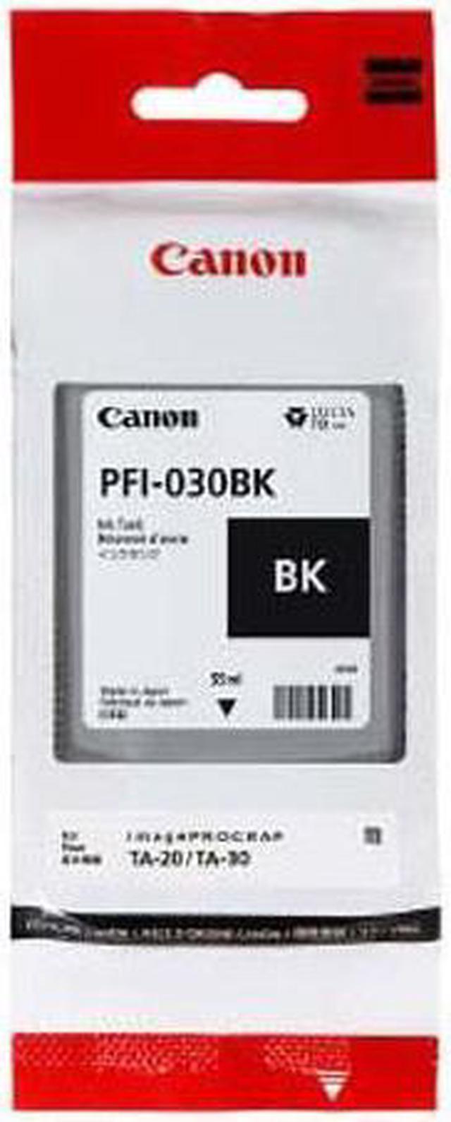 Canon PFI-030 Pigment Black Ink Tank, 55ml #3489C001AA - Newegg.com