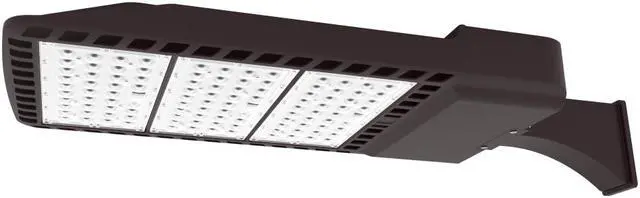 Main image of J&H LED 2100-Watt Equivalent Integrated LED Bronze Commercial Outdoor Area/Security Flood Light, 28800 Lumens, CCT Selectable 27-40-50K