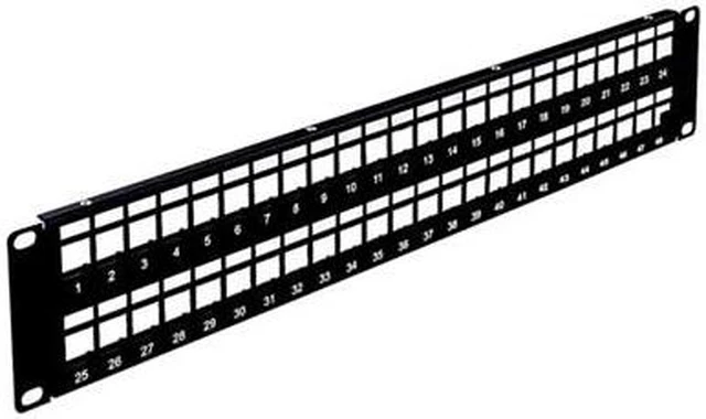 Main image of Wavenet WAV-BPPWM-48 48 PORT BLANK PATCH PANEL 2U