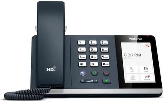 Alt view image 4 of 9 - YEALINK MP54 Teams - 1301198, Microsoft Phone, Touch Screen, Optimal HD audio, Noise Proof, Teams Button, Wi-Fi, Bluetooth