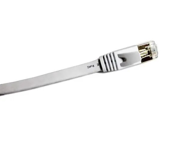 Alt view image 4 of 6 - Pack of 30 - 25 Ft. Nexhi UTP Cat 6 Ethernet Cable UnShielded - Ethernet Cable, Faster than Cat5e/Cat5 Network, Flat Cat6 High Speed LAN Wire with Rj45 for Router and Modem White (25 Feet)