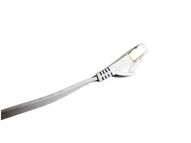 Alt view image 6 of 6 - Pack of 30 - 25 Ft. Nexhi UTP Cat 6 Ethernet Cable UnShielded - Ethernet Cable, Faster than Cat5e/Cat5 Network, Flat Cat6 High Speed LAN Wire with Rj45 for Router and Modem White (25 Feet)