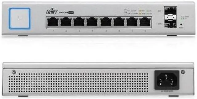 Alt view image 3 of 4 - Ubiquiti-UBI-US-8-150W Unifi Switch, 8-port, 150W