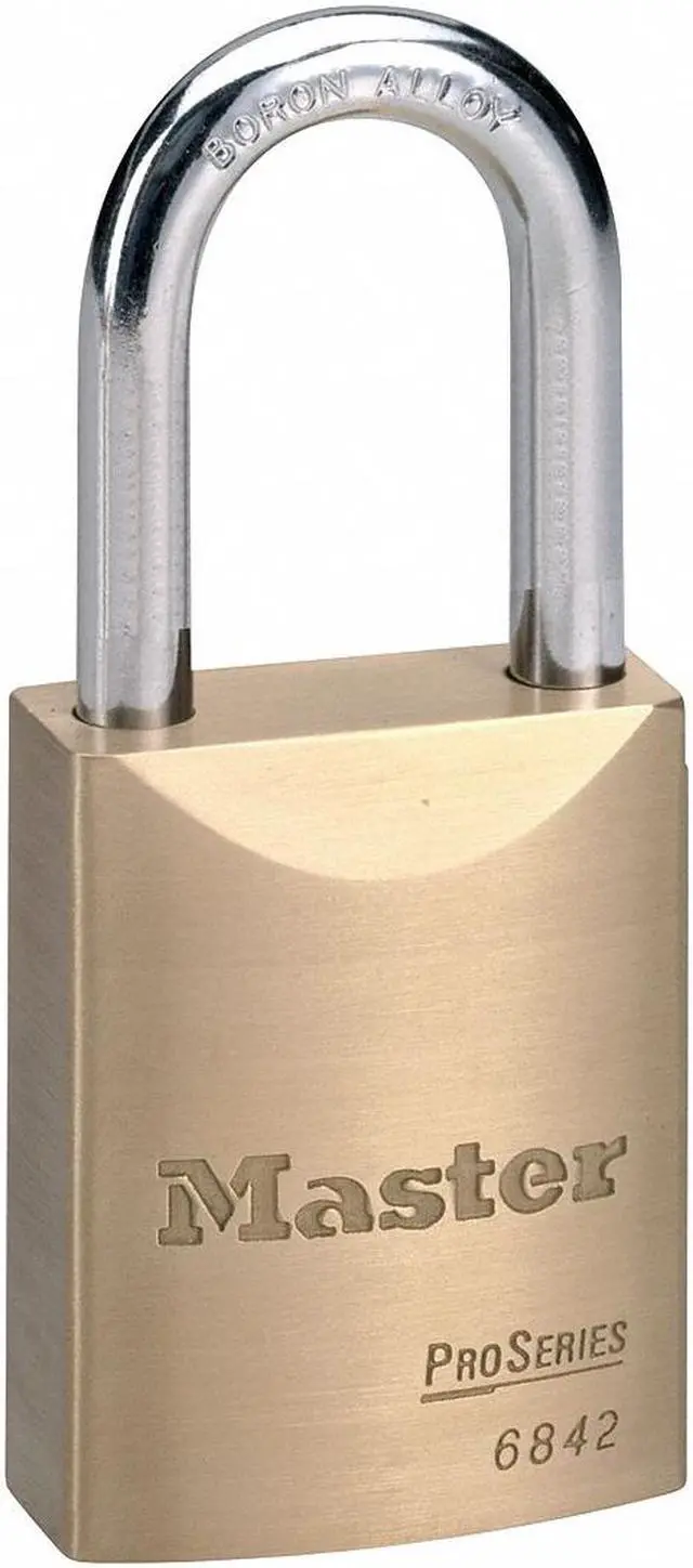 Main image of MASTER LOCK 6842D125KA Keyed Padlock,Alike,1-3/4"W