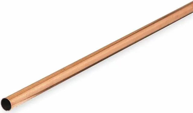 Alt view image 3 of 3 - MUELLER INDUSTRIES LH06005 Straight Copper Tubing, 7/8 in Outside Dia, 5 ft