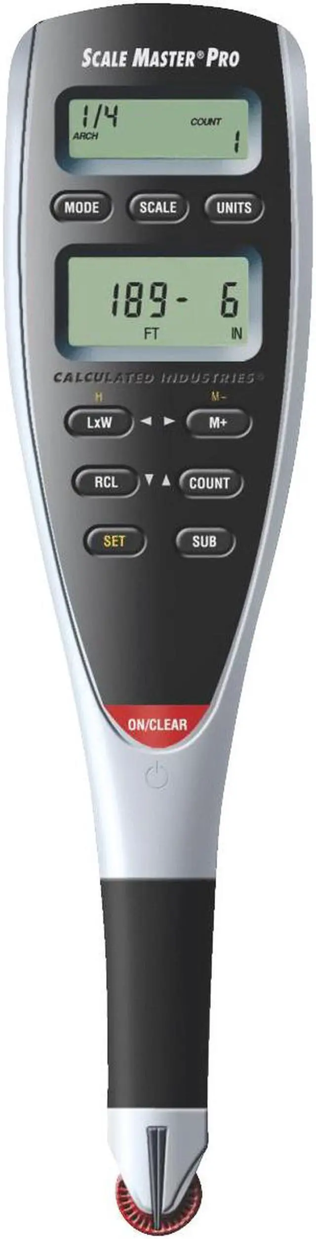 Alt view image 2 of 13 - Construction Calculator,6 3/4 Lx1 5/8 W CALCULATED INDUSTRIES 6025