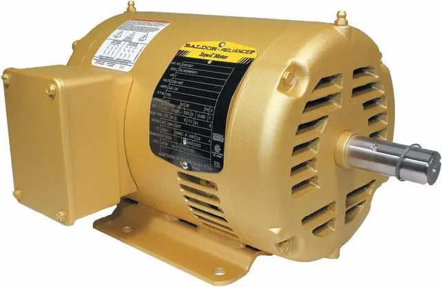Alt view image 2 of 2 - BALDOR-RELIANCE EM3156T Three-Phase General Purpose Motor, 1 HP, 145T Frame,