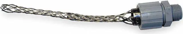 Main image of HUBBELL WIRING DEVICE-KELLEMS 074011334 Strain Relief Cord Grip,Male,Straight