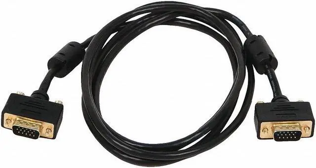 Alt view image 4 of 9 - Monoprice Inc. 6Ft Slim Super Vga M/M Monitor Cable