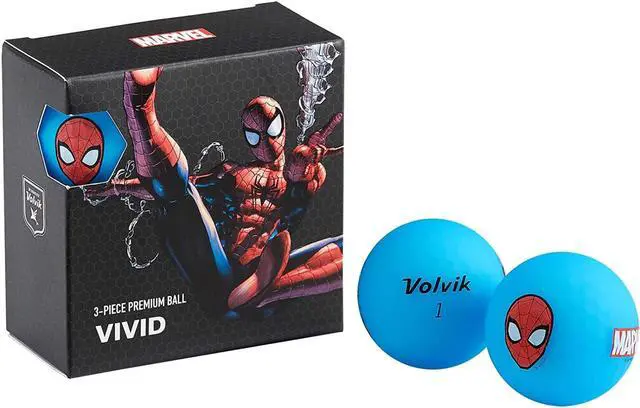 Main image of Volvik 6209 Volvik Marvel Golf Balls 4pk-Spider Man