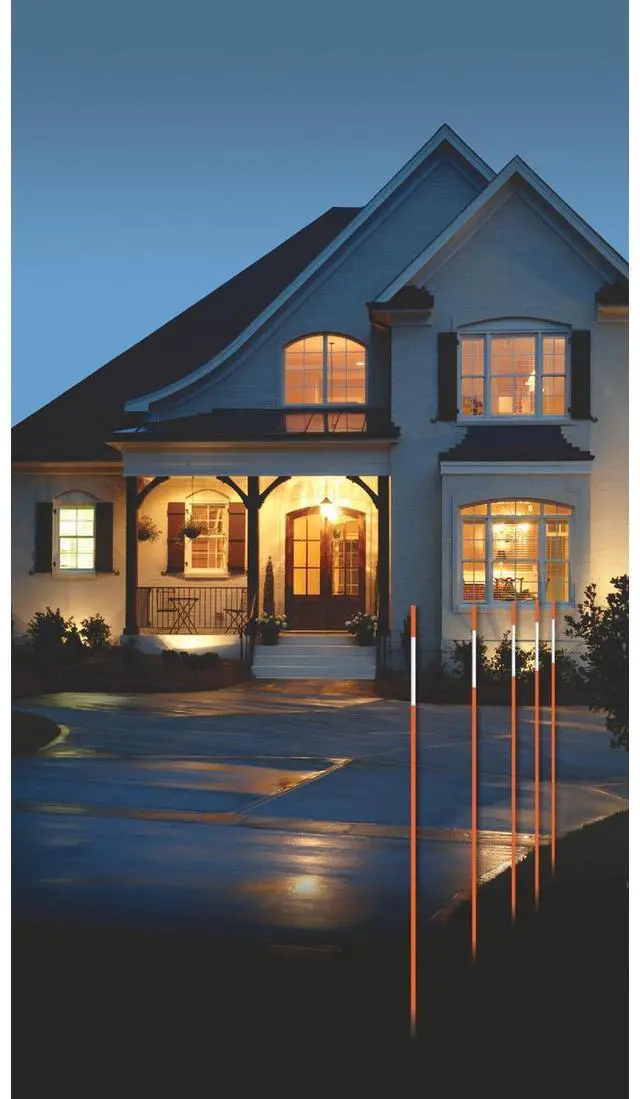 Alt view image 3 of 6 - Hy-Ko 48 In. Orange Safety Driveway Marker DM80048