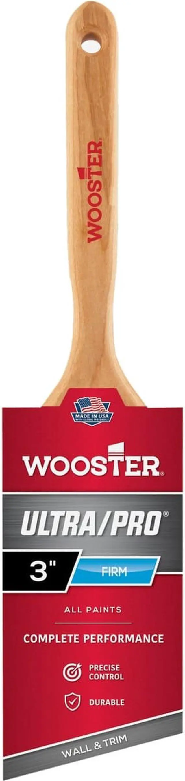 Alt view image 7 of 11 - Wooster Ultra/Pro Firm 3 In. Lindbeck Angle Sash Paint Brush 4174-3