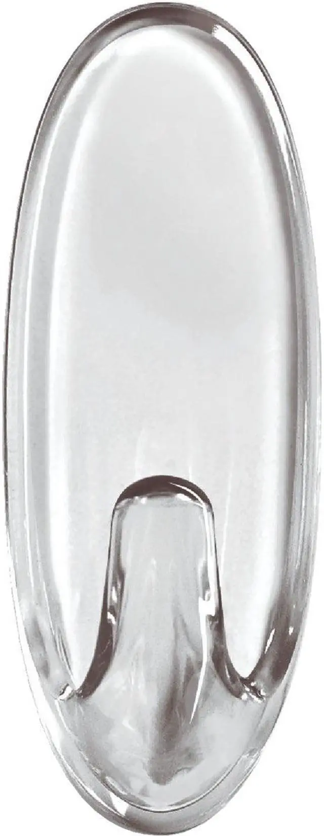 Alt view image 4 of 17 - 3M Command Clear Adhesive Hook (6-Pack) 17091CLR-6ES