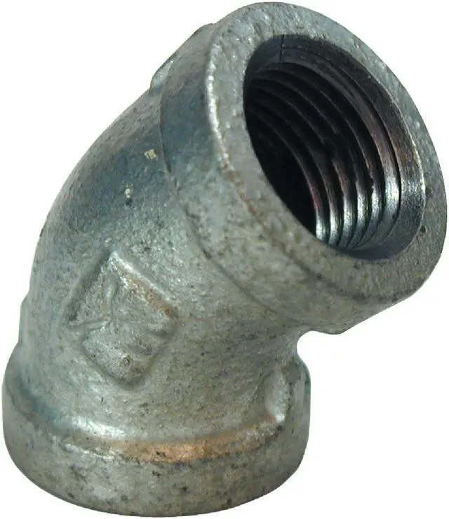 Main image of Southland 1/8 In. 45 Deg. Galvanized Elbow (1/8 Bend) 510-200HC
