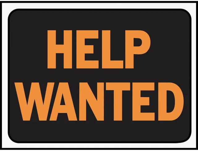 Main image of Hy-Ko Plastic Sign, Help Wanted 3034 Pack of 10