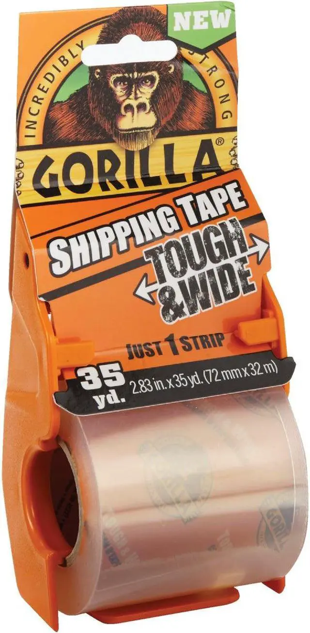 Alt view image 4 of 11 - Gorilla Glue 6045002 Packaging Tape, Clear, 35 Yard