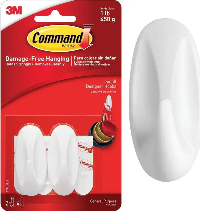 Main image of 3M 17082 Command Designer Small Hooks