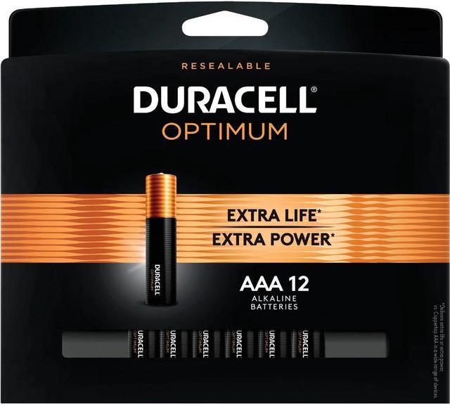 Main image of Duracell Optimum AAA Batteries, Pack of 12