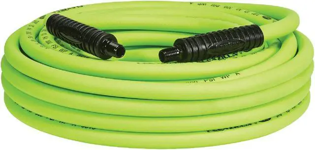 Main image of Flexzilla 3/8 In. x 50 Ft. Polymer-Blend Air Hose with 1/4 In. MNPT Fittings