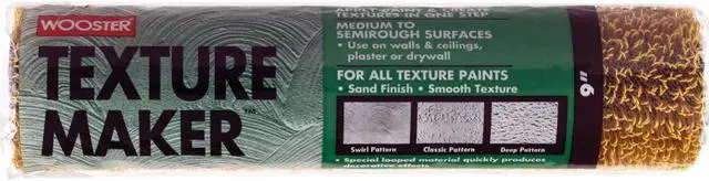 Main image of WOOSTER R233-9 9" Textured Decorative Paint Roller Cover