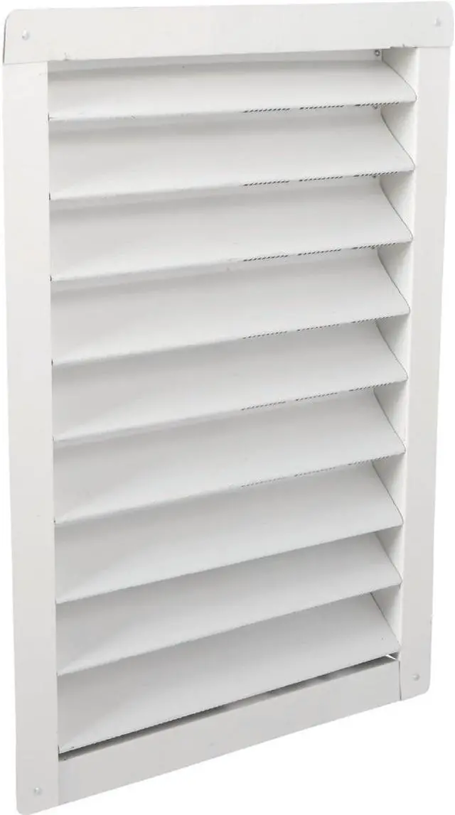 Main image of Air Vent 12" x 18" Rectangular White Gable Attic Vent 81214 Pack of 6
