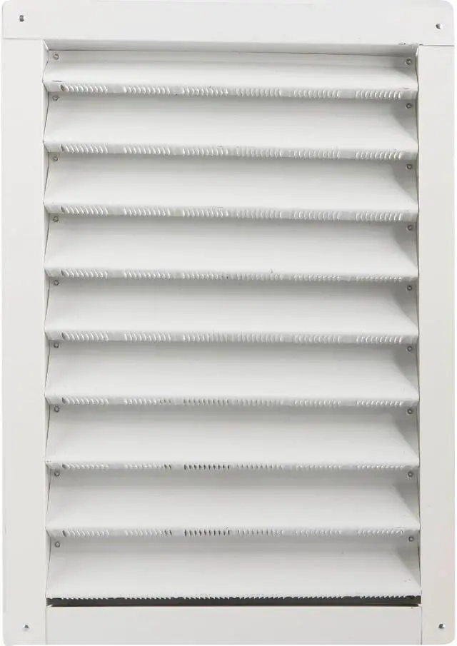 Alt view image 2 of 3 - Air Vent 12" x 18" Rectangular White Gable Attic Vent 81214 Pack of 6