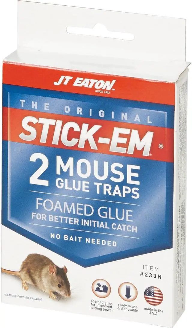 Alt view image 3 of 4 - JT Eaton Stick-Em Glue Mouse Trap (2-Pack) 233N