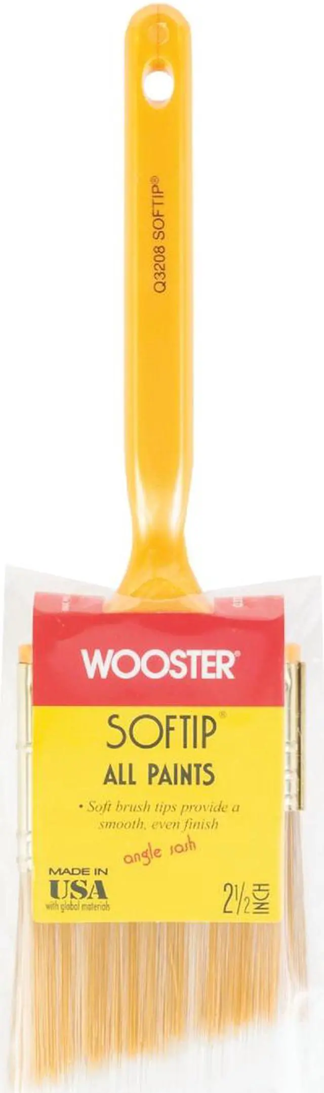 Main image of Wooster Softip 2-1/2 In. Angle Sash Paint Brush Q3208-2 1/2